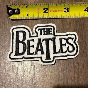 The Beatles Logo Cutout Iron On Appliqué Patch